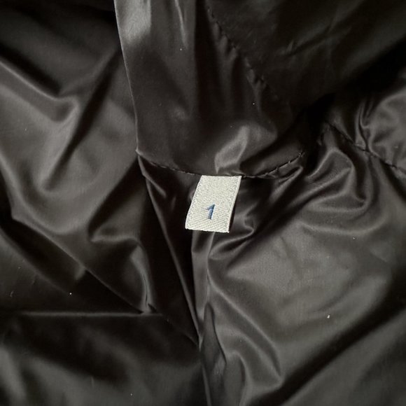 NWT authentic RICK OWENS + MONCLER F/W23 Black ‘GIMP’ DOWN COAT Size 1 Moncler - Picture 11 of 16